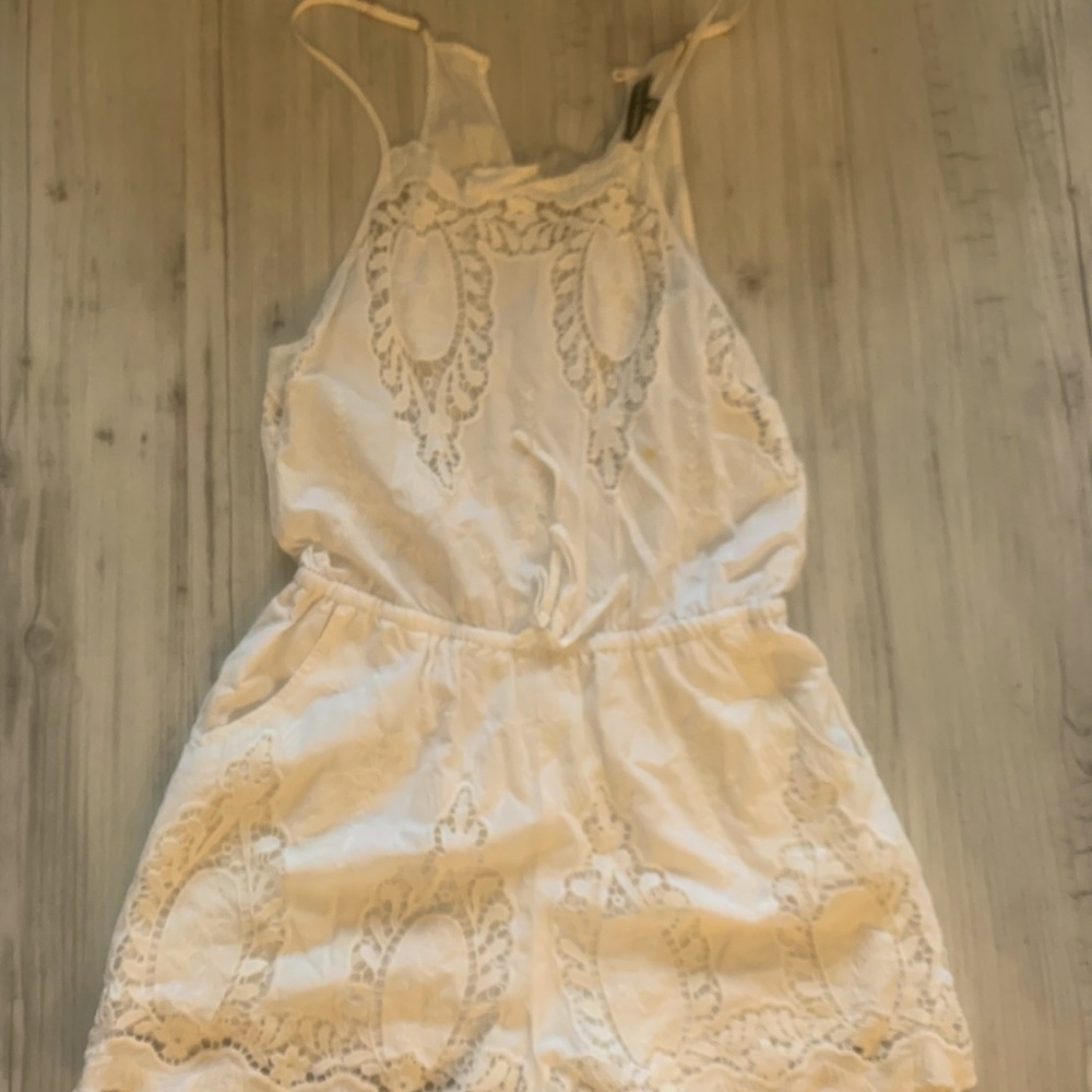 White Romper